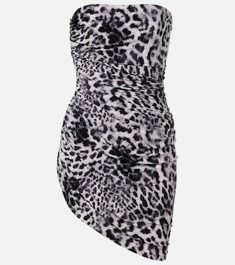 Diana Pickleball leopard-print minidress | Norma Kamali
