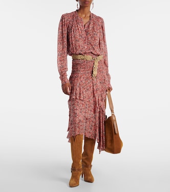 Neolin printed crêpe blouse | Marant Etoile