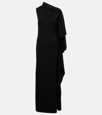 Draped asymmetric maxi dress | Sportmax
