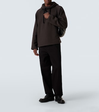 Wool and cotton hoodie | Lemaire