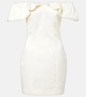 Draped off-shoulder minidress | Rotate