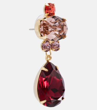 Ohrringe Catherine, 18kt vergoldet, mit Kristallen | Jennifer Behr