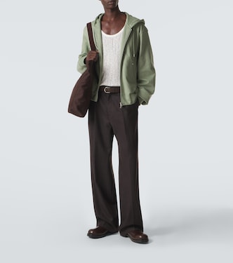 Cotton zip-up hoodie | Dries Van Noten