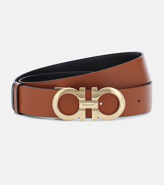Cintura reversibile Gancini in pelle | Ferragamo