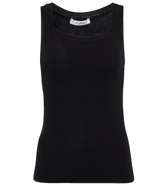 Cento cotton crêpe tank top | Max Mara