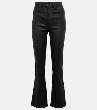 Jeans bootcut spalmati a vita alta | 7 For All Mankind