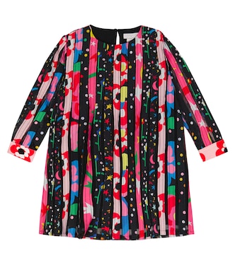 Bedrucktes Kleid aus Mesh | Stella McCartney Kids
