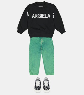 Sweatshirt aus Baumwoll-Jersey | MM6 Maison Margiela Kids
