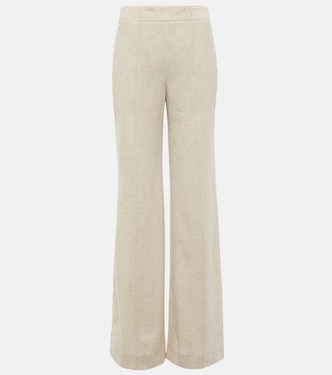 Pantalon ample en cachemire et laine | Chloé