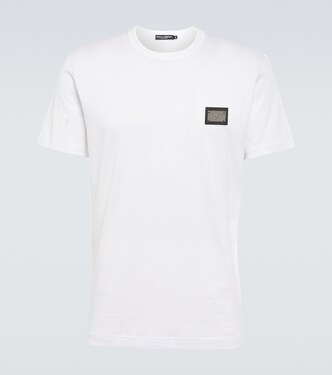 T-shirt en coton à logo | Dolce&Gabbana