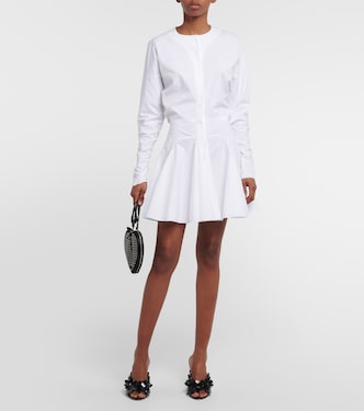 Cotton poplin minidress | Alaïa
