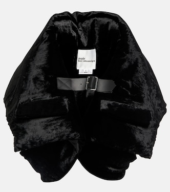 Top aus Samt | Noir Kei Ninomiya