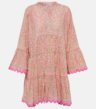 Floral cotton minidress | Juliet Dunn