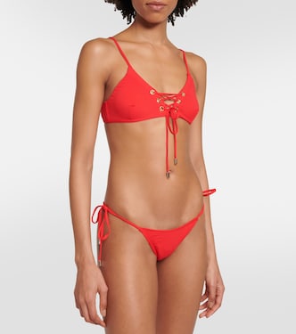 Top de bikini Marrakech con cordones | Melissa Odabash