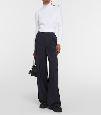 Dolcevita cropped in lana | Prada