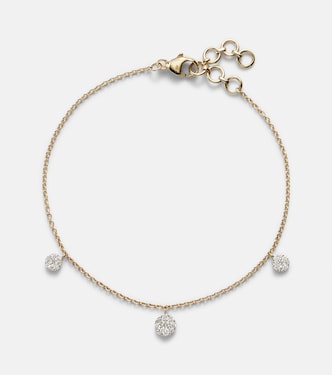 Armband Disco aus 10kt Gelbgold mit Diamanten | Stone and Strand