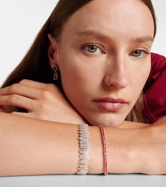 Bracelet en or jaune, blanc, rose 18 ct et diamants | Suzanne Kalan