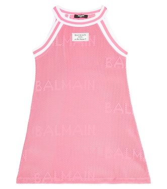 Kleid aus Strick | Balmain Kids