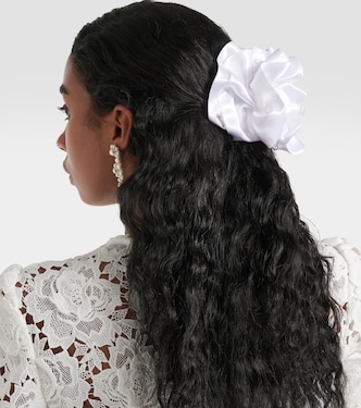 Clip per capelli in raso   | Jennifer Behr