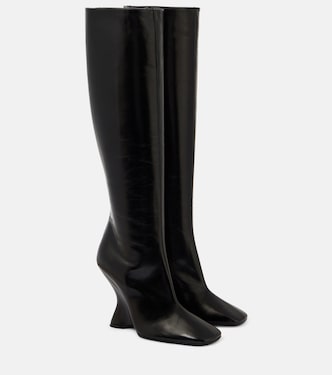Stivali 75 in pelle con zeppa | Dries Van Noten