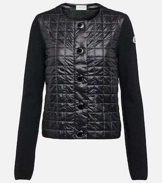 Wattierte Jacke aus Wolle | Moncler
