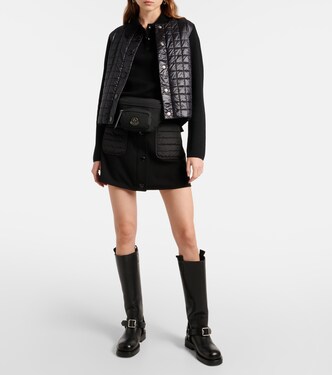 Cardigan imbottito in lana  | Moncler