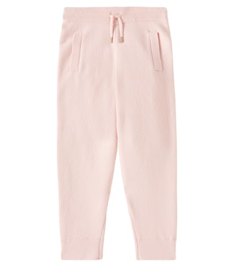 Jogginghose aus Baumwolle und Wolle | Chloé Kids