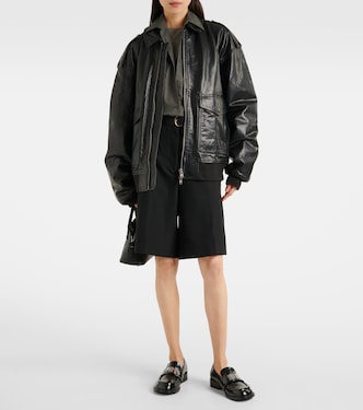 Giacca in pelle Viper | The Frankie Shop