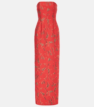 Abito bustier Laelia in jacquard | Emilia Wickstead