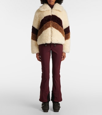 Reversible faux shearling jacket | Perfect Moment