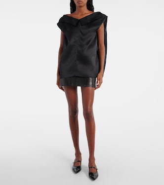 Top Selly in gazar di seta | Khaite