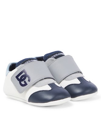Baby - Sneakers con pelle | Dolce&Gabbana Kids