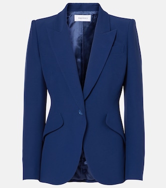 Blazer aus Crêpe | McQueen