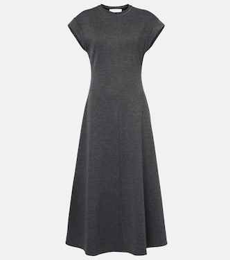 White Label Melanie cotton-blend midi dress | Proenza Schouler