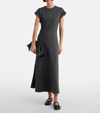 Robe midi White Label Melanie en coton | Proenza Schouler