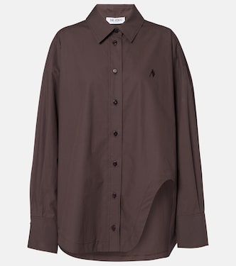 Diana oversized cotton poplin shirt | The Attico