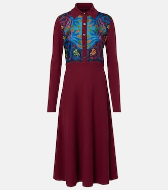 Hemdblusenkleid aus Seide, Wolle und Kaschmir | Etro