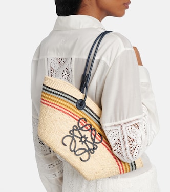 Paula's Ibiza Anagram Small basket bag | Loewe