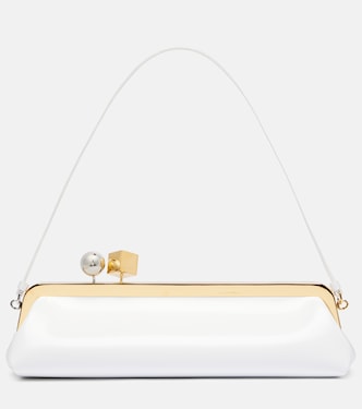 Salon leather clutch | Jacquemus