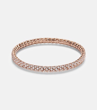 18kt rose gold bracelet with diamonds | Shay Jewelry