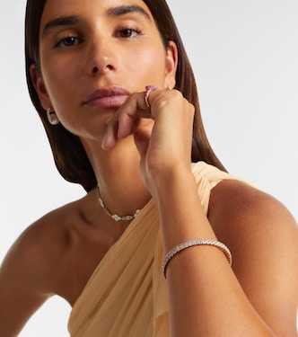 Bracelet en or rose 18 ct et diamants | Shay Jewelry