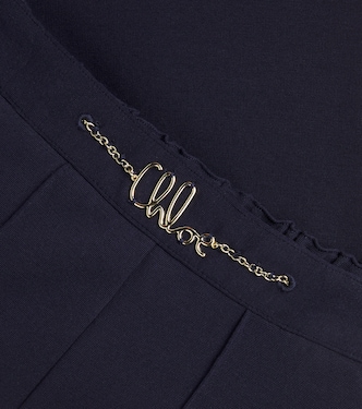 Logo wide-leg pants | Chloé Kids