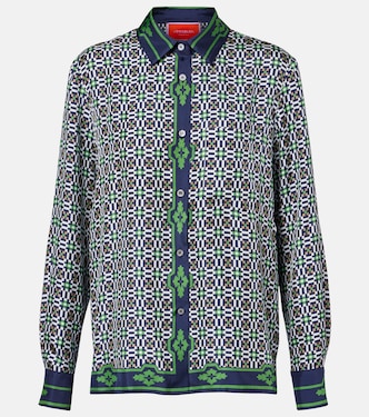 Camicia Boy in twill di seta | La DoubleJ