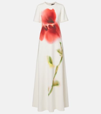Floral gown | Monique Lhuillier