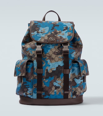 GG Canvas camouflage backpack | Gucci