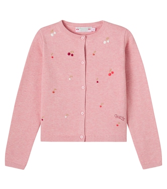 Bestickter Cardigan Lilith aus Baumwolle | Bonpoint