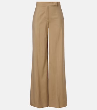 Bronte wool and silk wide-leg pants | Max Mara