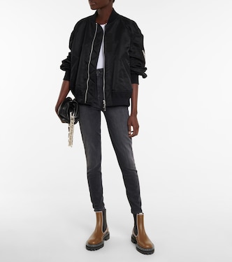 Aubrey Slim Illusion Luxe high-rise skinny jeans | 7 For All Mankind