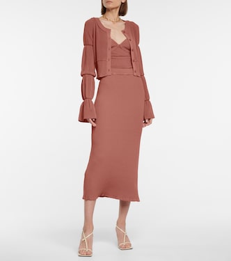 Ribbed-knit midi skirt | Altuzarra