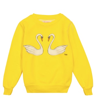 Bear printed cotton jersey sweatshirt | The Animals Observatory